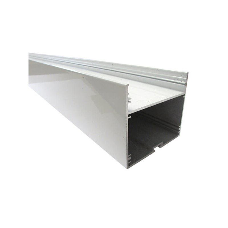[BA9080M2] 2 Metri Profilo Canalina Alluminio LED a Sospensione per Plafoniera LED Lineare