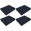 4 Pezzi Tamponi in Gomma per Ponti Sollevatori 140x110x20mm