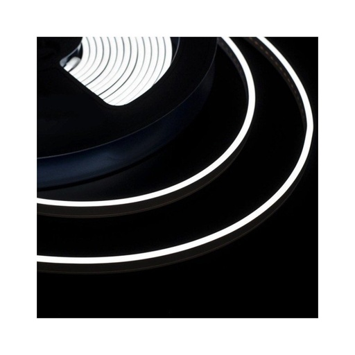 [SL240810F] 24V Bobina Striscia LED Neon Flex Bianco Freddo 6500K 10 Metri IP65 10W/M Tagliabile