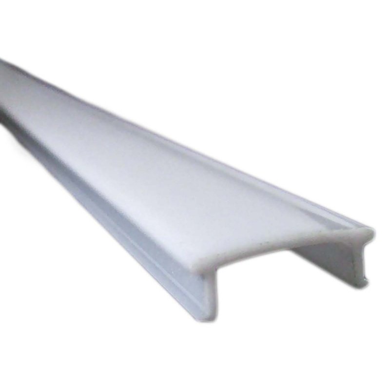 [BA3203M3] 3 Metri Diffusore Copertura PC Bianco Latte Opale per Profilo Alluminio Strip LED Universale