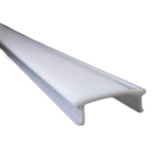 [BA3203M3] 3 Metri Diffusore Copertura PC Bianco Latte Opale per Profilo Alluminio Strip LED Universale