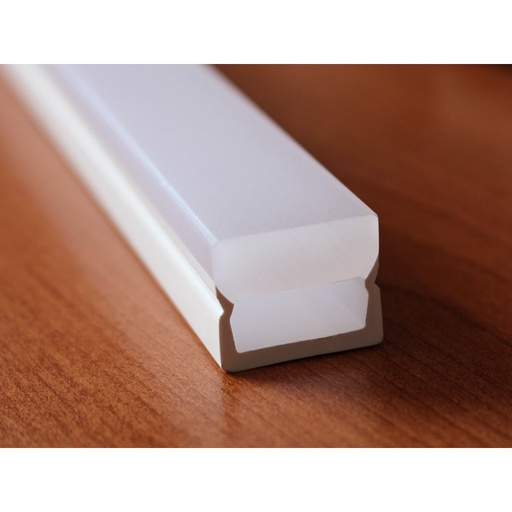 [BA3004M3] 3 Metri PMMA Profilo Impermeabile Calpestabile Opale da Pavimento Incasso per Profilo Alluminio