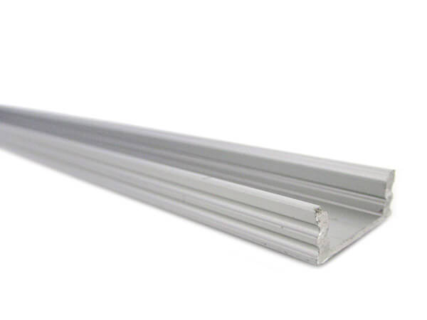 [BA1707WM3] 3 Metri Profilo Canalina Barra Alluminio Led Standard Colore Bianco