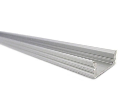 [BA1707WM3] 3 Metri Profilo Canalina Barra Alluminio Led Standard Colore Bianco