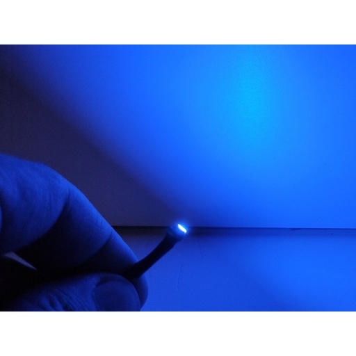 [PL1235B] 10 Pezzi Micro Mini Lampada Led Con Filo 12V Smd 3528 Colore Blue Luci Spia Per Auto Jeep