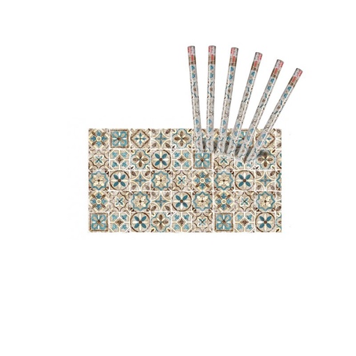 [AB345082X6] 6 Rotoli Carta Adesive Per Mobili 45X200cm Colorati con Disegni Carta da Parati Autoadesive Rivestimento PVC Lavabile