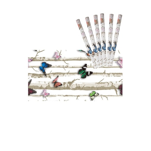 [AB345084X6] 6 Rotoli Carta Adesive Per Mobili 45X200cm Colorati con Disegni Carta da Parati Autoadesive Rivestimento PVC Lavabile