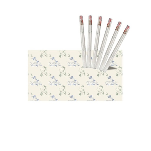 [AB345089X6] 6 Rotoli Carta Adesive Per Mobili 45X200cm Colorati con Disegni Carta da Parati Autoadesive Rivestimento PVC Lavabile