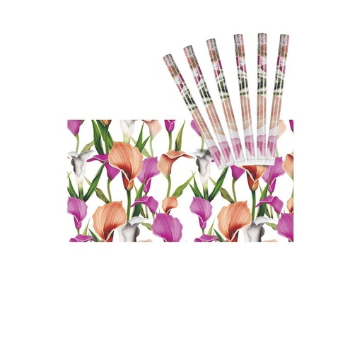 [AB345086X6] 6 Rotoli Carta Adesive Per Mobili 45X200cm Colorati con Disegni Carta da Parati Autoadesive Rivestimento PVC Lavabile