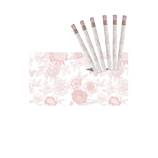 [AB345093X6] 6 Rotoli Carta Adesive Per Mobili 45X200cm Colorati con Disegni Carta da Parati Autoadesive Rivestimento PVC Lavabile
