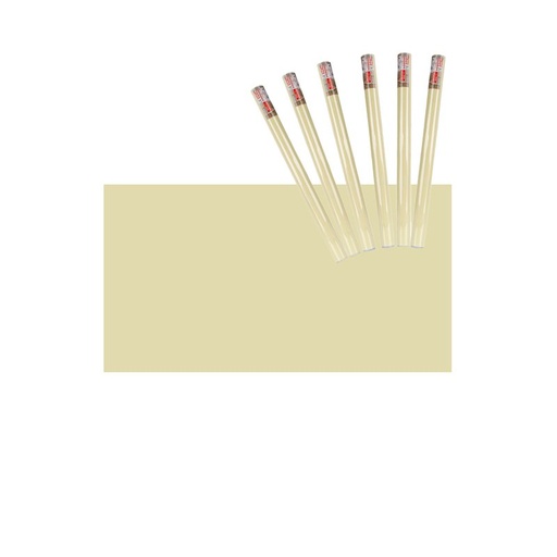 [AB345112X6] 6 Rotoli Carta Adesive Per Mobili 45X200cm Colore Beige Carta da Parati Autoadesive Rivestimento PVC Lavabile