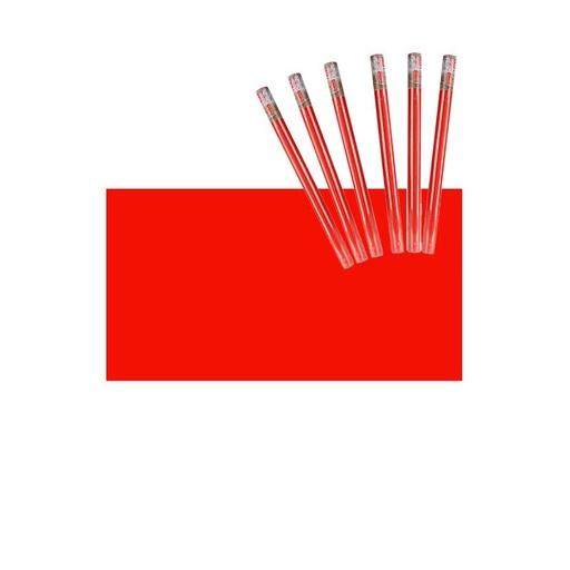 [AB345104X6] 6 Rotoli Carta Adesive Per Mobili 45X200cm Colore Rosso Carta da Parati Autoadesive Rivestimento PVC Lavabile