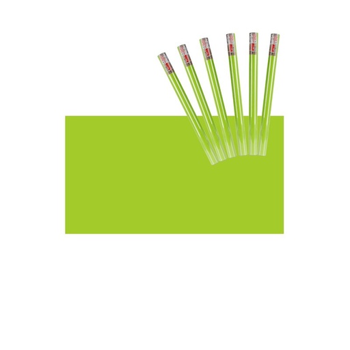 [AB345119X6] 6 Rotoli Carta Adesive Per Mobili 45X200cm Colore Verde Chiaro Carta da Parati Autoadesive Rivestimento PVC Lavabile