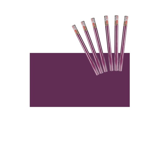 [AB345097X6] 6 Rotoli Carta Adesive Per Mobili 45X200cm Colore Viola Carta da Parati Autoadesive Rivestimento PVC Lavabile