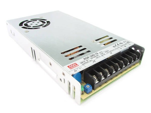 [MW-RSP-320-12] Alimentatore MW MEAN WELL CV 300W 25A RSP-320-12 Trasformatore Da AC 220V A DC 12V Per Luci Led Interno