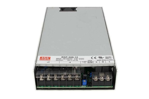 [MW-RSP-500-12] Alimentatore MW MEAN WELL CV Trasformatore RSP-500-12 500W 12V 41,7A