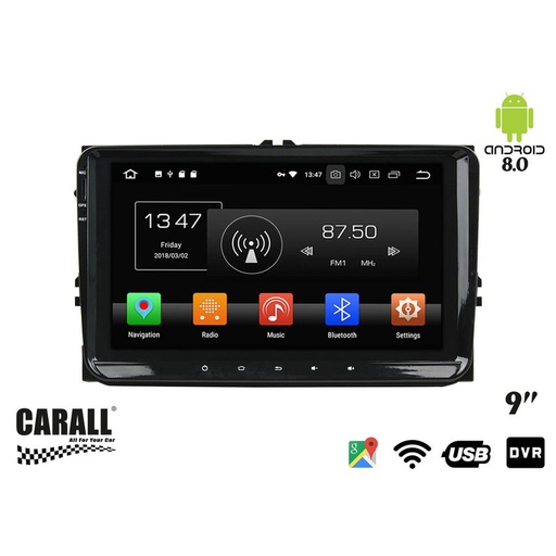[KD9613] Autoradio Android 8,0 VW Passat GPS DVD USB SD WI-FI Bluetooth Navigatore