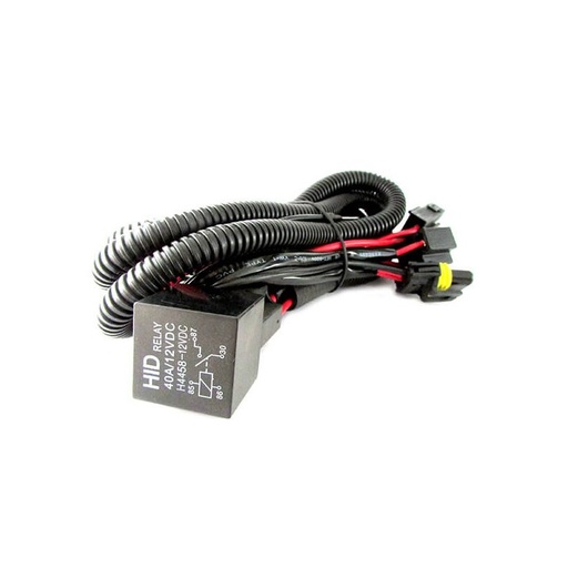 [XA1271] Cablaggio Rele Relay 12V 40A Stabilizzatore Corrente Per Lampada Xenon H7 Tremolio Sfarfallio