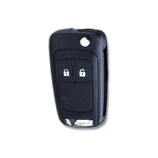 [I9OP1006] Chiave Telecomando Completa con Scheda Elettronica e Circuito 2 Tasti compatibile 13574868 13279279 per Chevrolet Opel  Zafira C(2012-2014) Mokka(2009-2012) Insignia(2009-2012) Corsa E(2014-2016) Astra J(2009-2015) Adam(2013-2016) 434MHz Chip 7937E/HITAG2 46 Transponder con Lama HU100