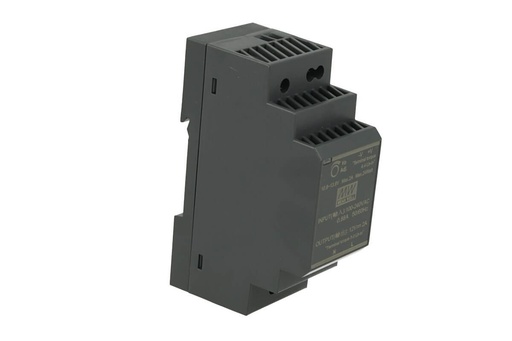 [MW-HDR-30-12] MW MEAN WELL HDR-30-12 Trasformatore Rotaia Industriale 12V 24W 2A Barra Guida DIN Rail Power Supply Universale