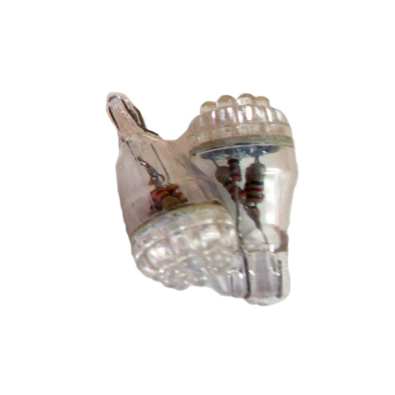 [ABC503] Coppia 2 lampade LED T10 T15 12V bianco freddo 6000K, 9 LED F3, 0,2W