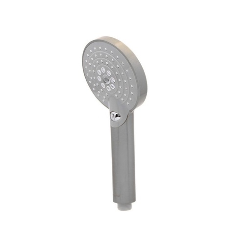 [AB637816] Cornetta Soffione Doccia Grande 11cm Con 1 Getto Alta Pressione Tondo Con Interruttore On Off