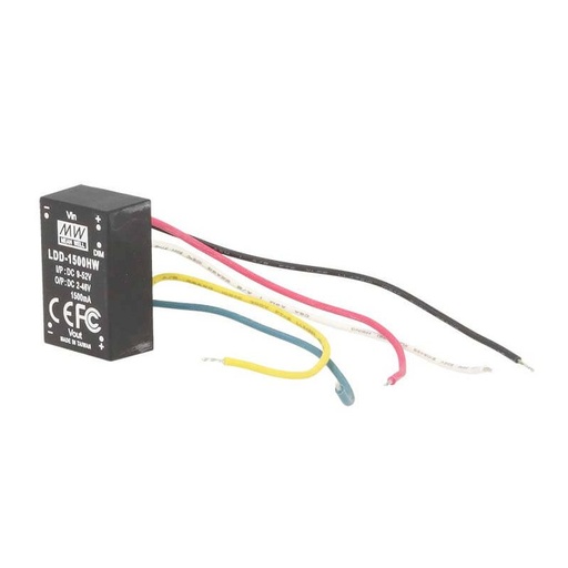 [MW-LDD-1500HW] DC/DC Step Down Converter MW MEAN WELL LDD-1500HW 1500mA da DC9-56V a DC2-46V