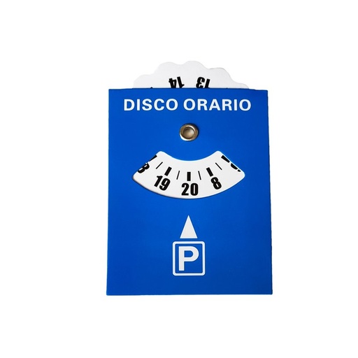 [PT608279] Disco Orario In Plastica Adesivo Per Parcheggio Disco Di Tempo Tipo Europa