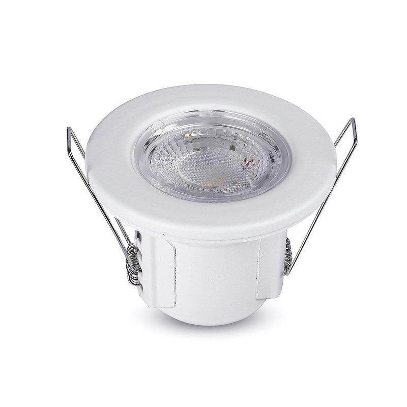 [FP0051F] Faretto Led da Incasso Dimmerabile 5W 6400K Colore Bianco IP65 Resistente al Fuoco Senza Driver SKU-8181