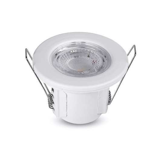 [FP0051F] Faretto Led da Incasso Dimmerabile 5W 6400K Colore Bianco IP65 Resistente al Fuoco Senza Driver SKU-8181