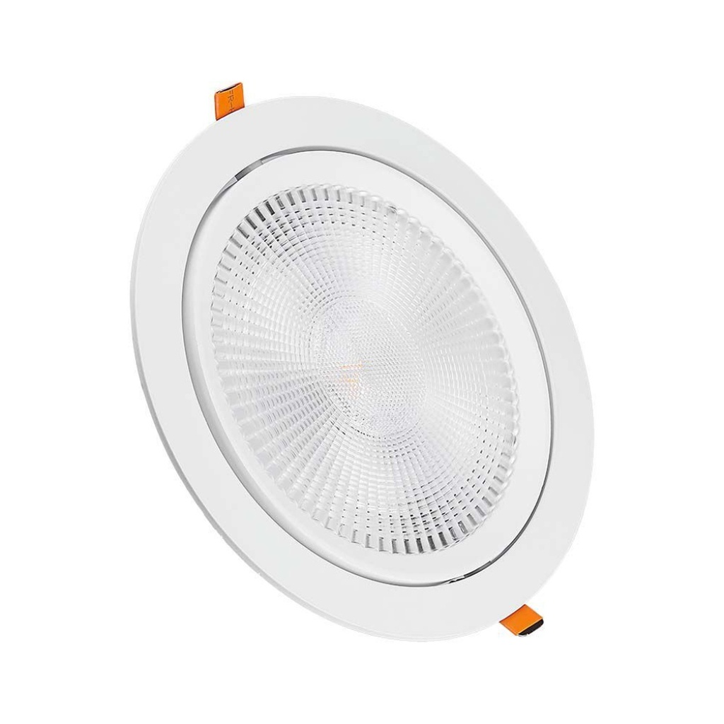 Faretto LED da Incasso Orientabile 20W Chip Samsung, 1865 lm, Fascio 25°