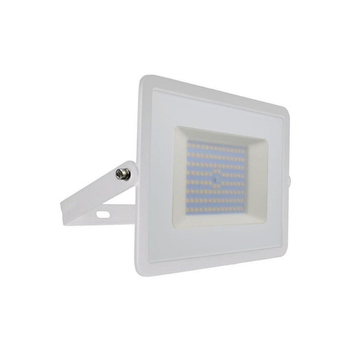 [FE216100F] Faro Led Flood Light 100W 8700lm IP65 Slim 261X217X32mm Carcassa Bianca Luce 6500K SKU-215969