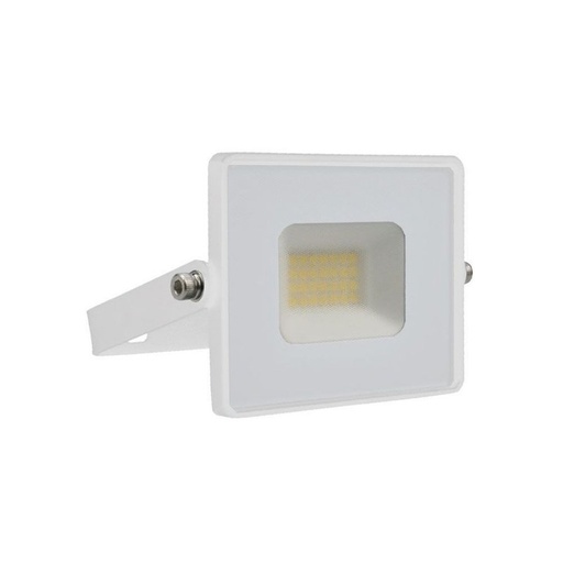 [FE216020N] Faro Led Flood Light 20W 1620lm IP65 Slim 121X114X26mm Carcassa Bianca Luce 4000K SKU-215950