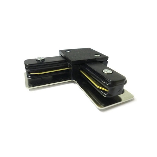 [CB2280] Giunto a L Connettore Per Binario Dei Faretti Led A Binario Modello L Colore Nero Per Mono Fase