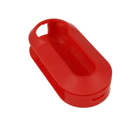 [IFIA18] Guscio Cover In Plastica Colore Rosso Per Chiavi Telecomando Senza Lama Fiat Grande Punto Evo Panda Bravo Stilo 500L Lancia Y Delta Musa