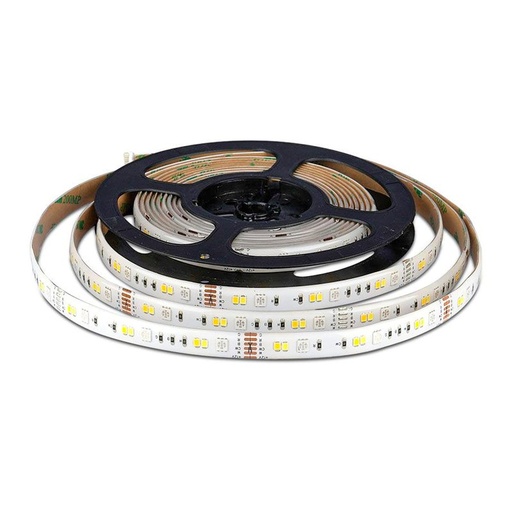 [ML2628] Kit Bobina Striscia Led RGB+CCT IP65 Con Centralina WiFi Compatibile Con Amazon Alexa Google Alimentatore Telecomando SKU-2628