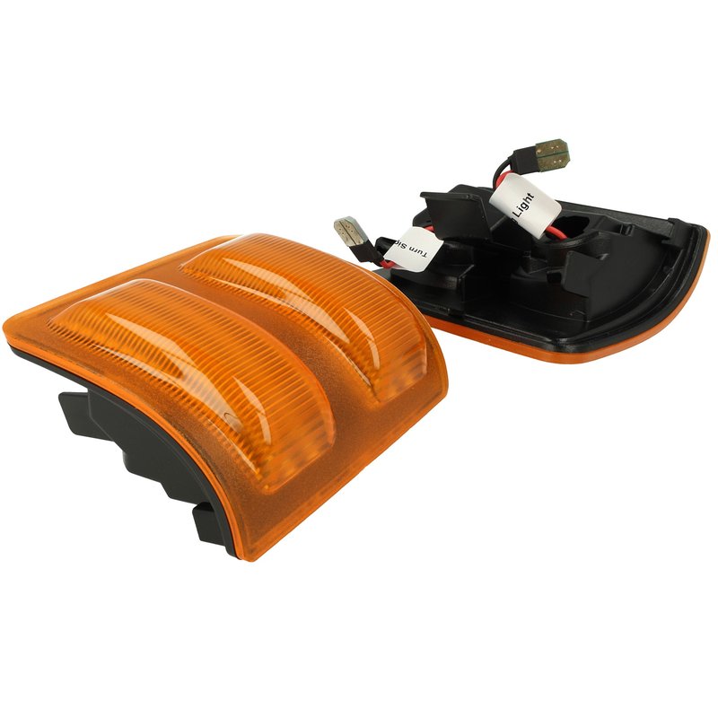[LN3234] Kit Freccia Laterale a Led Side Marker Dinamica Lente Arancione Ford F-250 F250 F350 F450 F550 2008-2016 OEM 1448141 1448140