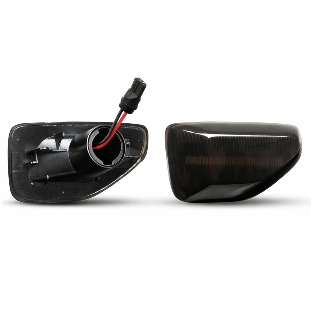 [LN3177] Kit Freccia Laterale a Led Side Marker Dinamica Lente Fume Dacia Logan Sandero II Duster 261651140R