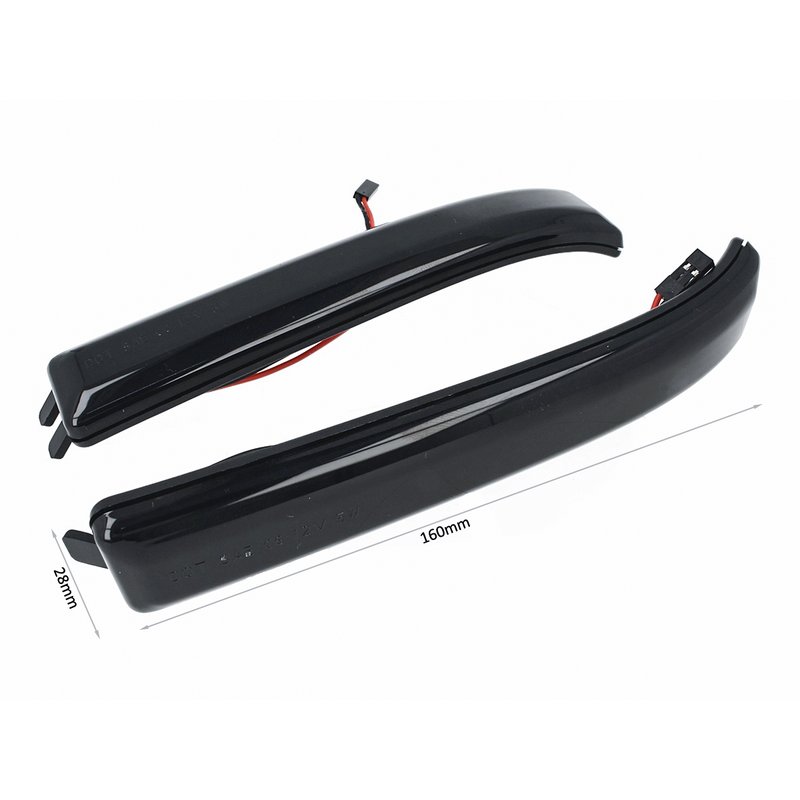 [LN3231] Kit Freccia Laterale a Led Side Marker Dinamica Lente Fume Ford F-150 Raptor OEM 9L3Z17E748BA 9L3Z17E749BA