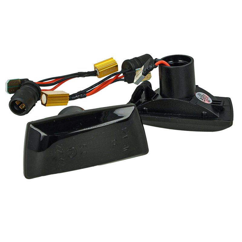 [LN3138] Kit Freccia Laterale a Led Side Marker Dinamica Lente Fume Opel Adam Astra H Corsa D E Insigina A Meriua Zafira B