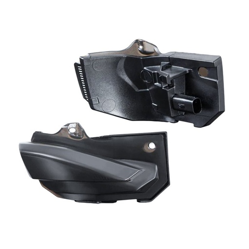 [LN3955] Kit Freccia Led Specchietto Retrovisore Dinamico Sequenziale Toyota Corolla Dopo 2019 Lente Fume Arancione