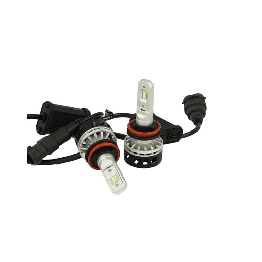 [LH2283] Kit Full Led Canbus H8 H11 30W Dual Color 6000K 3000K Doppio Colore Bianco Giallo Super Luminoso e Antinebbia 12V 24V 5000lm
