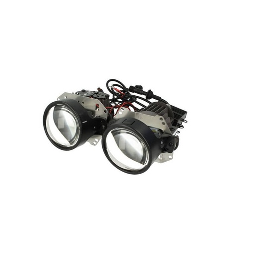 [FS3035] Kit Lenticolare Full Led Proiettore Bi-Led 3 Pollici 35W Universale Retrofit Per Toyota Highlander Ford Everest Jeep Cherokee Con Led Driver Incorporato