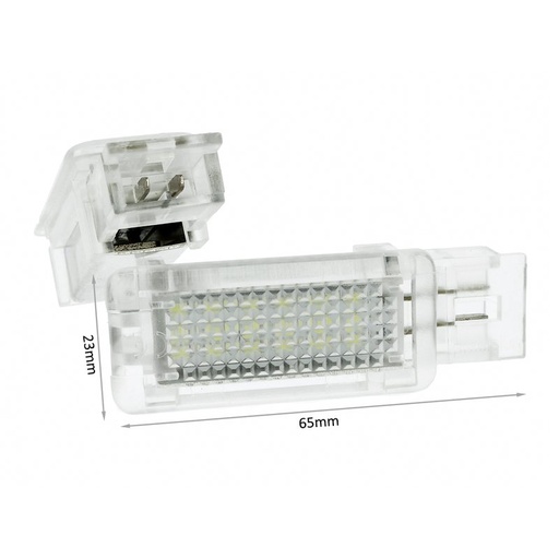 [LE0488] Kit Luci Bagagliaio Baule A Led Hyundai I30 Elantra Sonata Kia Rio Ceed Cerato Sportage Bianco 12V