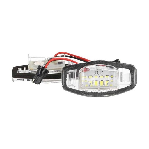 [LE2033] Kit Luci Targa Led Honda Civic VII 4D 5D 2001-2005 Civic VIII Dopo 2006 City 4D Legend Accord 4D 12V 2W Bianco Canbus