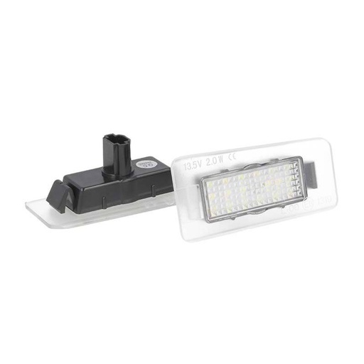[LE1927] Kit Luci Targa Led Hyundai Elantra 11-13 I30 12-14 Kia Ceed Cerato Forte Colore Bianco