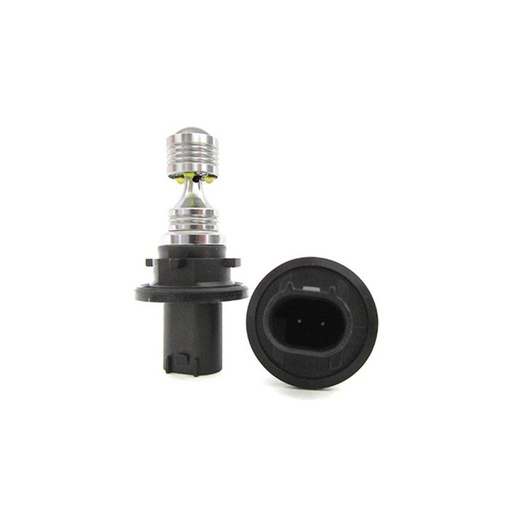 [LS2492] Lampada Led Cree HPC24WY 12V 30W Canbus No errore Colore Arancione Amber Frecce Frontale Audi VW Buick 12272NA PU20d/6