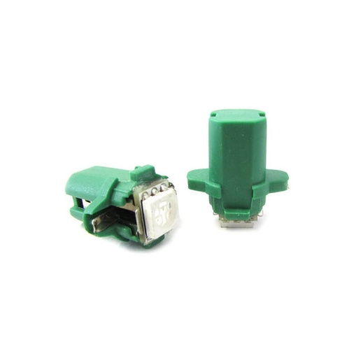 [LS2351] Lampada Led T5 B8.3D B8,3D Colore Verde Green Luci Cruscotto e Strumentazione 12V