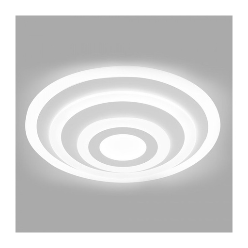 [SV3911] Lampadario LED con Montaggio a Plafone Rotonda Tripli Anelli Diametro 600mm 400mm 200mm 4000K 85W Dimmerabile Triac Dimmer SKU-3911