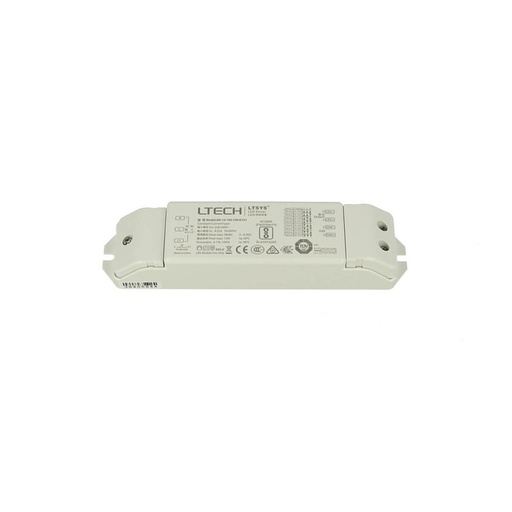 [CD7054] Led Driver CC Dimmerabile 0-10V Pulsante N.O. Push Dimmer 15W Regolabile 100/180/300/350/450/500/600/700mA